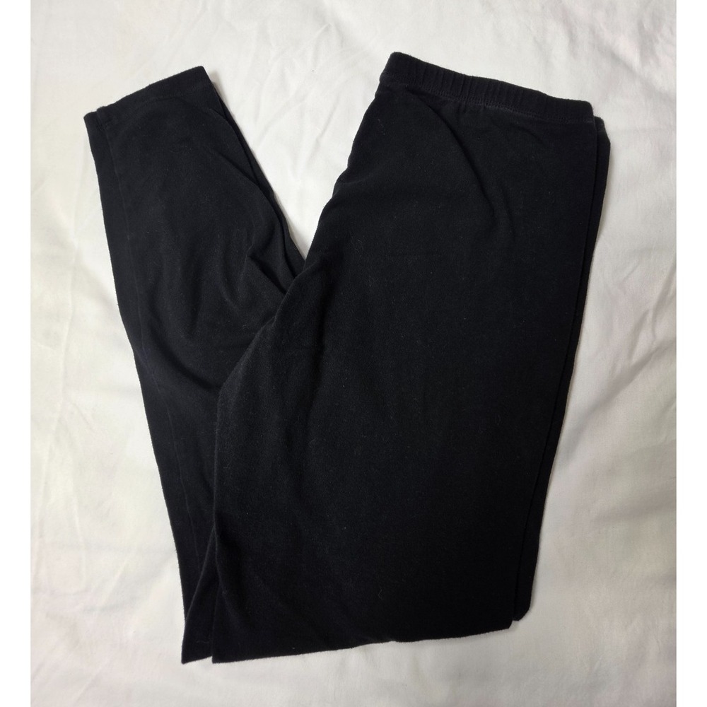 Simply Vera Vera Wang Womens Large Black Pull On Stretch Leggings Pants